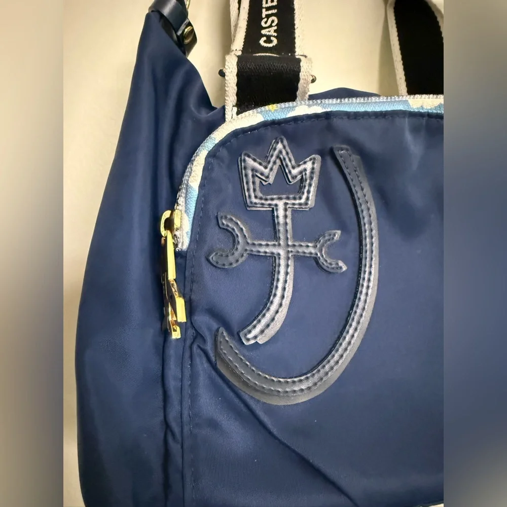 CASTELBAJAC Navy Blue Bag with‎ adjustable shoulder straps